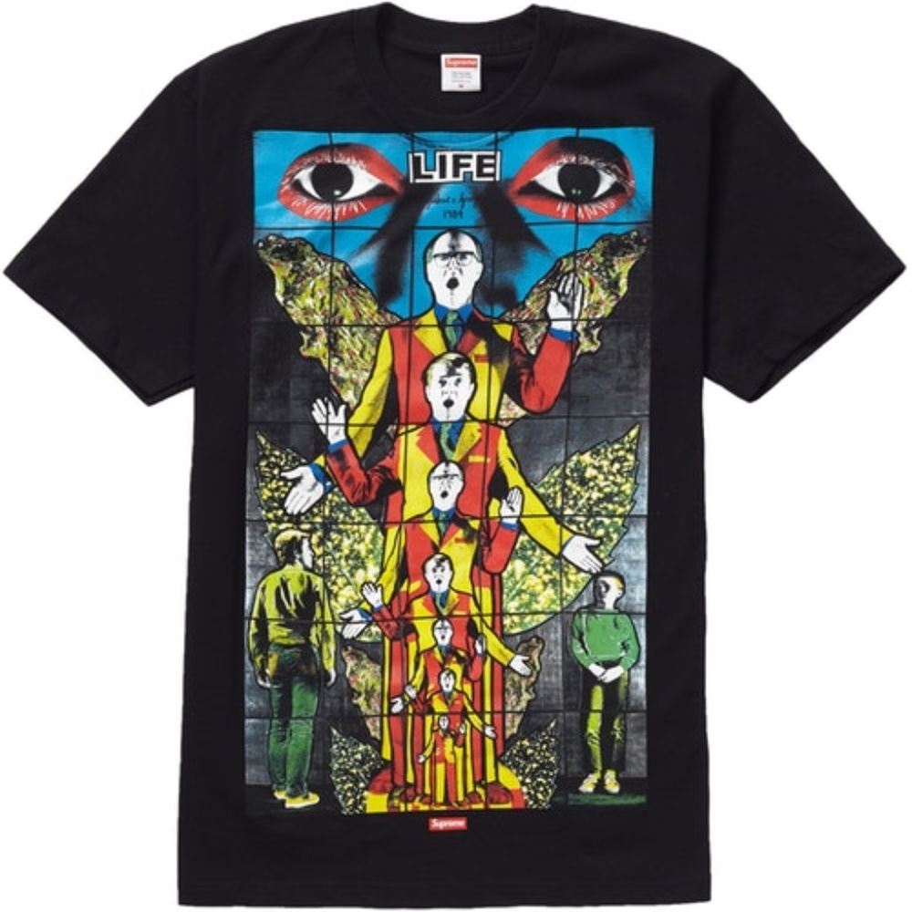 Supreme Gilbert & George Life Tee (Black) M